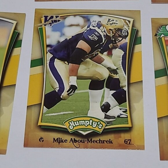 Humpty's Family Restaurant 35th Anniversary CFL Football Cards Lot Of 9 2012 HTF - Picture 8 of 12